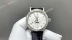 Patek Philippe Complications RG/WG Engraved Bezel Diamond Markers Swiss CH29-535 Movement Watch 42mm 